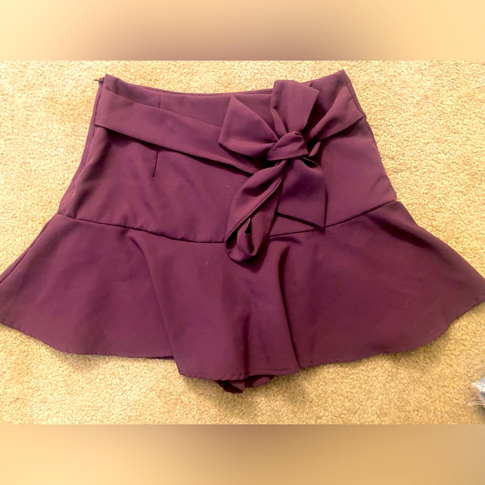 ZARA purple skirt